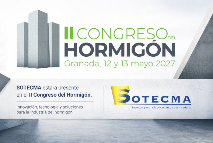 Sotecma participará en el II Congreso del Hormigón